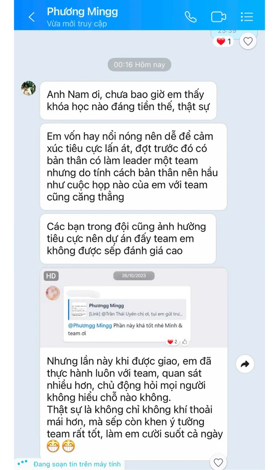 Feedback học viên qua tin nhắn 4